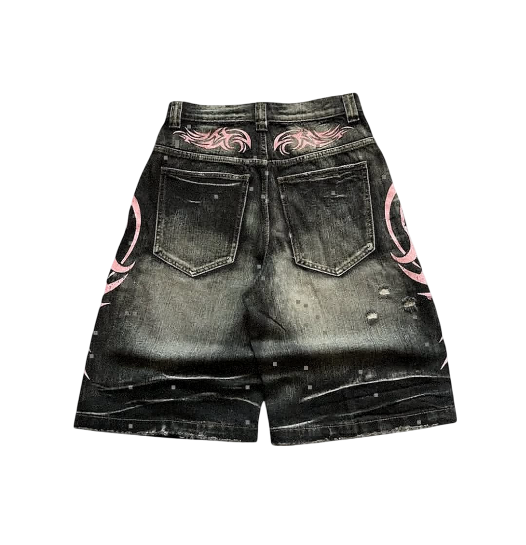 AZELIA© "HELLROSE" JORTS