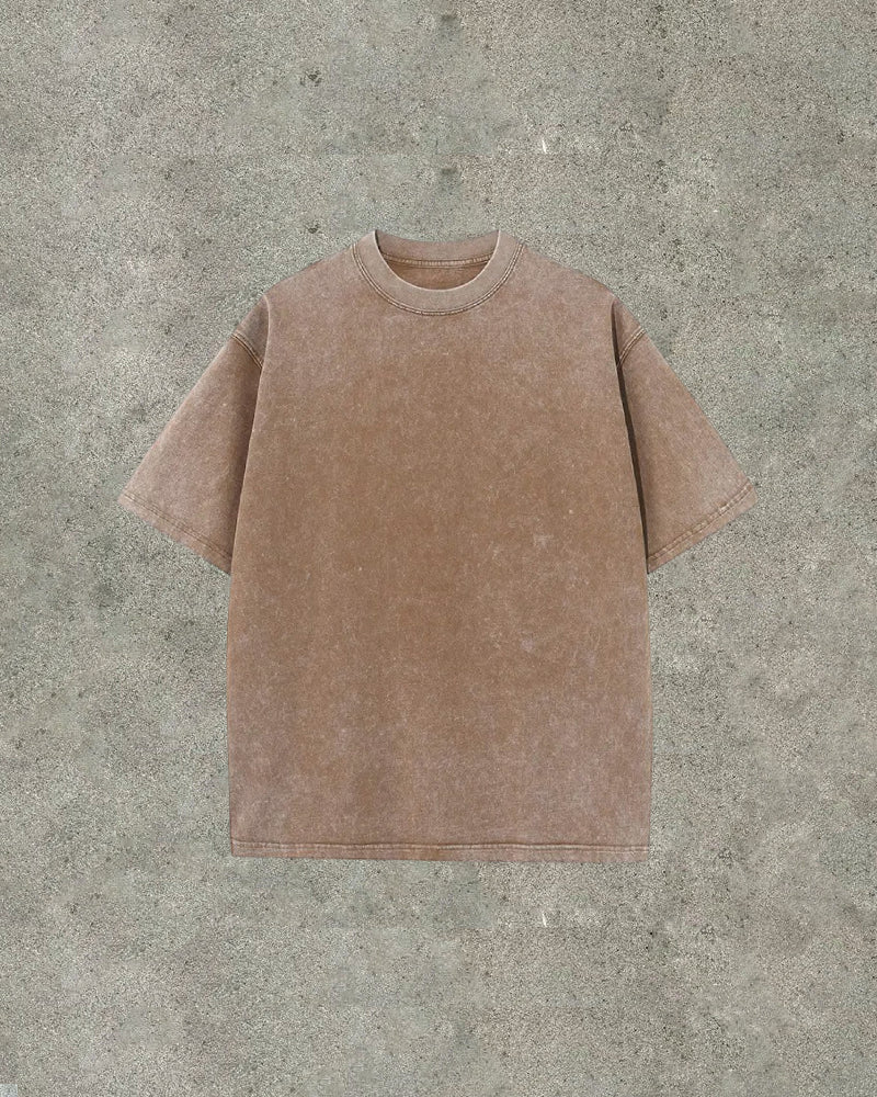 AZELIA© "WASHED-HEAVY-OVERSIZE" Tee