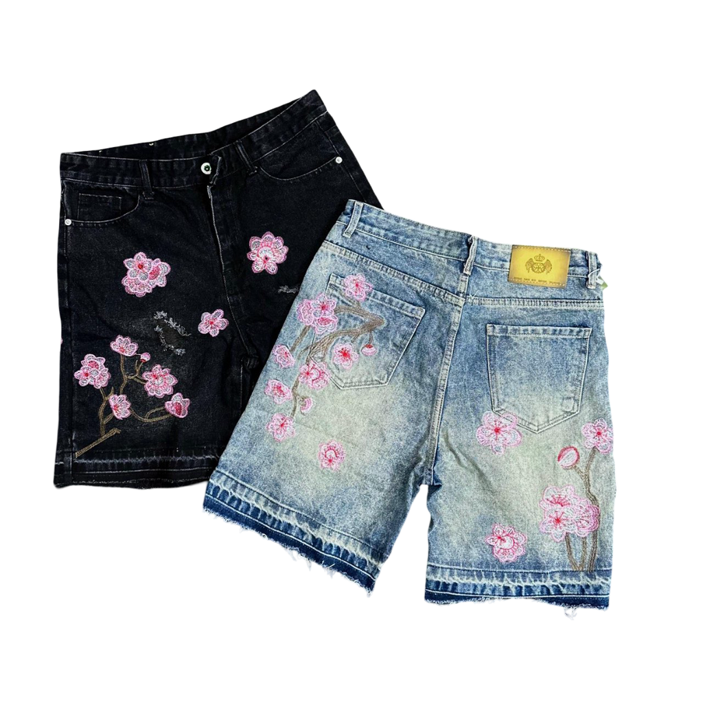 AZELIA© "CHERRY BLOSSOM" JORTS