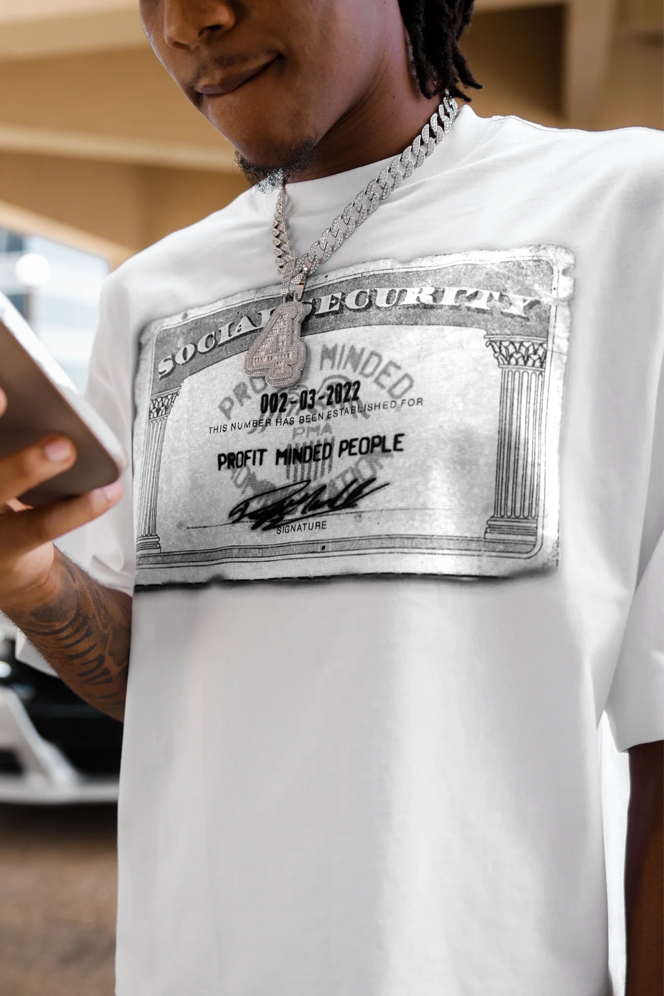 AZELIA "MONEY" TEE