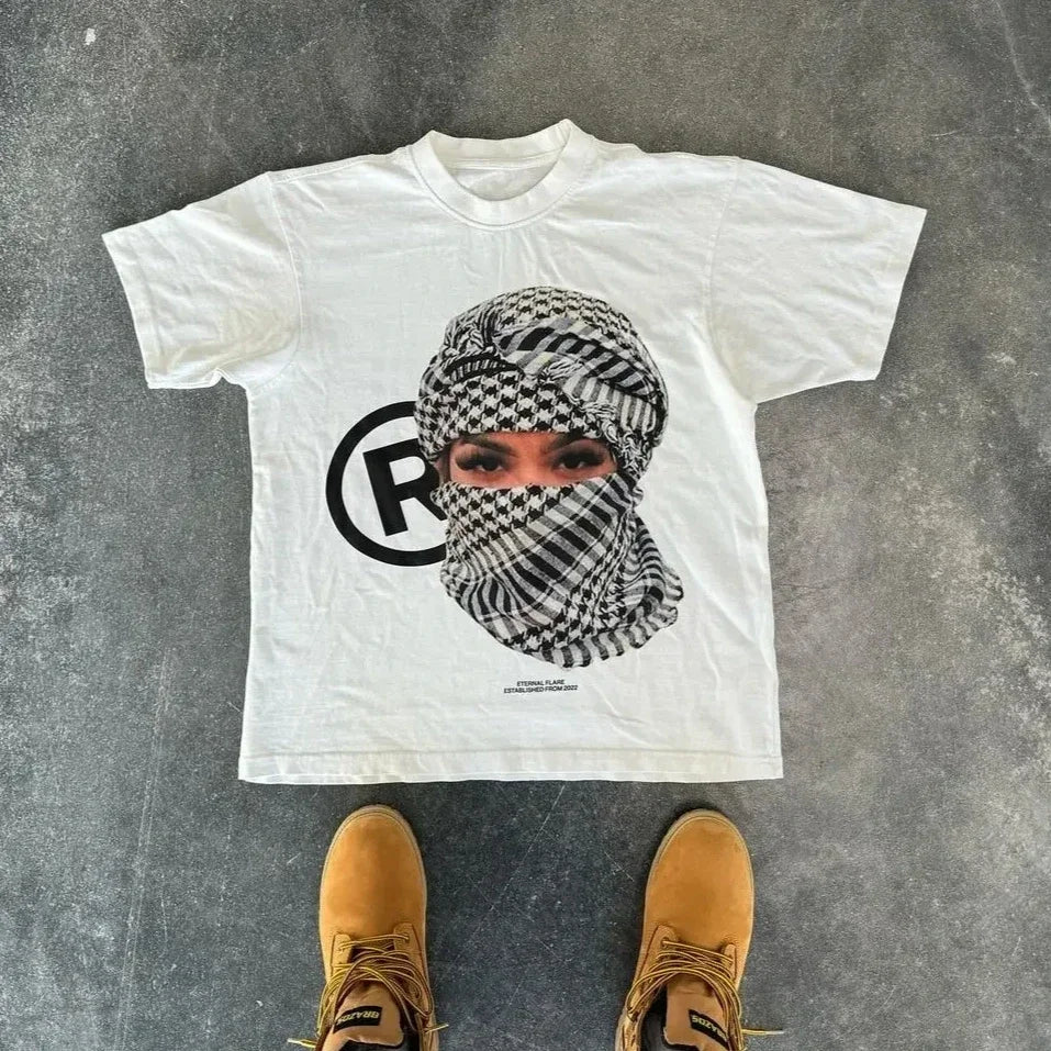AZELIA© "NO FACE, NO CASE V2" TEE